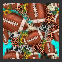 football leopard turquoise cowhide sunflower seamless pattern | Teevron