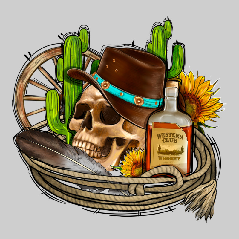 Cowboy Cactus  Sunflowers Whiskey Premium Tee by AdoDesignShop | Teevron