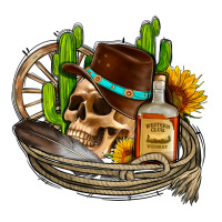 cowboy cactus  sunflowers whiskey | Teevron