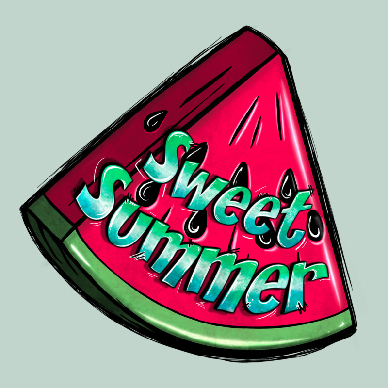 Sweet Summer Watermelon Zipper Hoodie by NancyCooperArtShop | Teevron