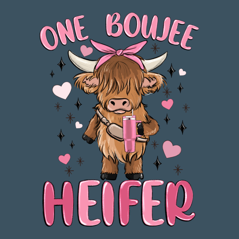 One Boujee Heifer Urban Heavy Tee by MaliasSmallBusiness | Teevron