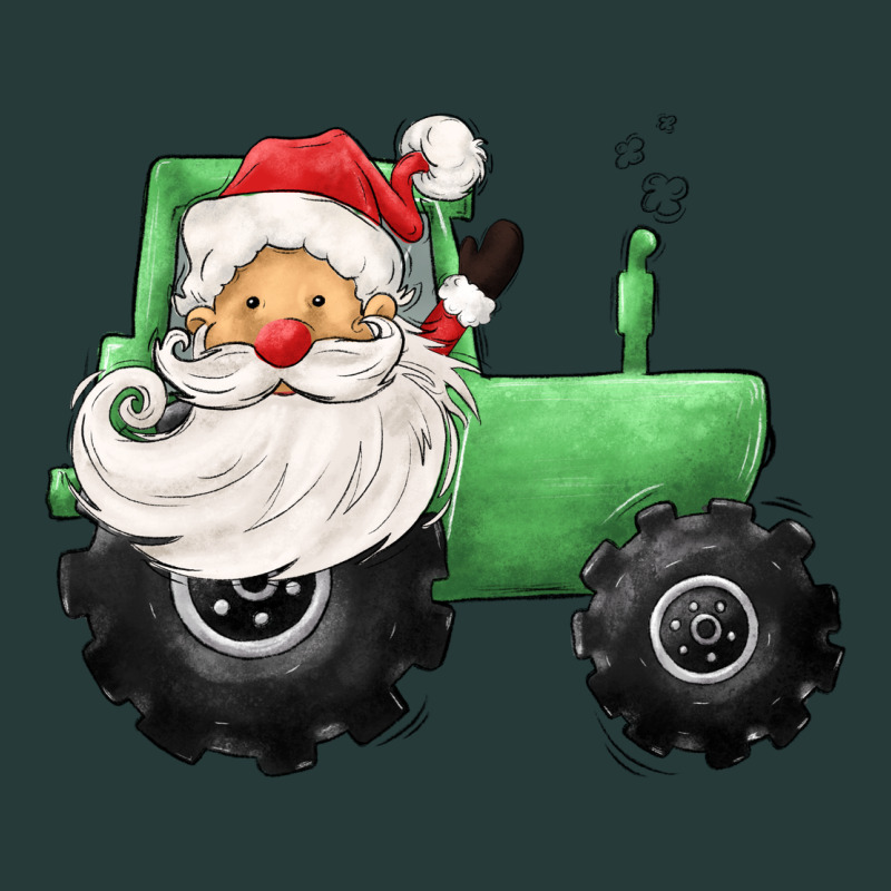 Santa Tractor Premium Sweatshirt by CowGirlArtShop | Teevron