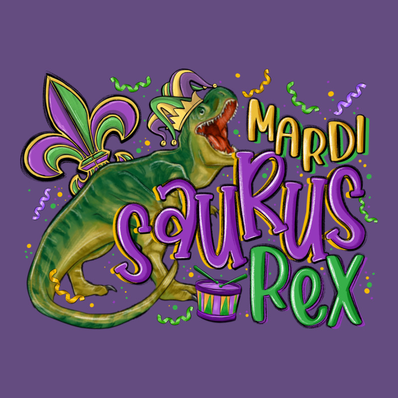 Mardi Saurus Rex Mardi Gras Vintage Hoodie by MaliasSmallBusiness | Teevron