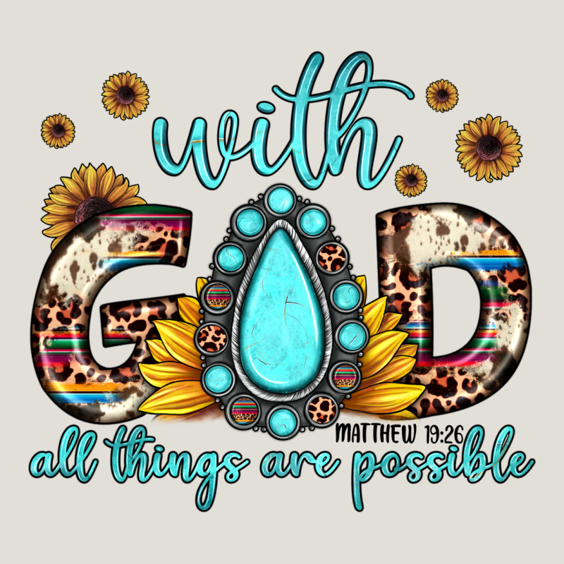 With God All Things Are Possible Matthew 19 26 Heavy Core Tee by JahusDesignShop | Teevron