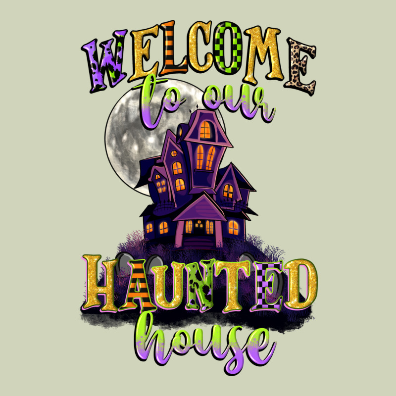 Welcome To Our Haunted House Heavyweight Hoodie by CowGirlArtShop | Teevron