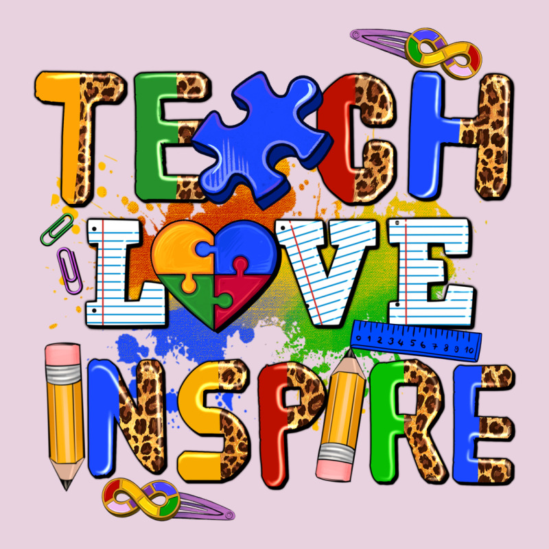 Teach Love Inspire Ladies Tee by AdoDesignShop | Teevron