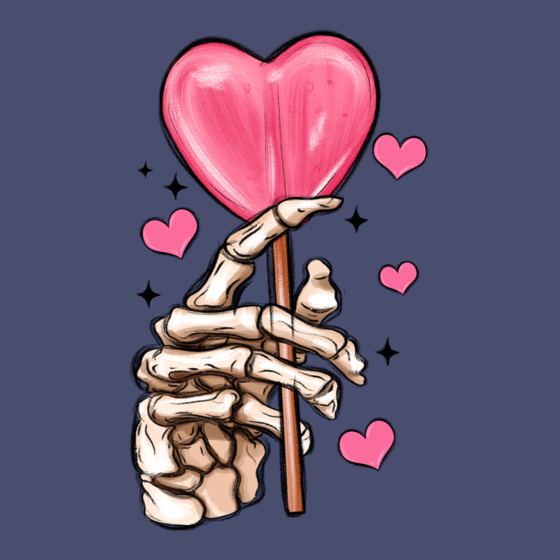Skeleton Hand With Sugar Valentines Day Vintage Tee by MaliasSmallBusiness | Teevron