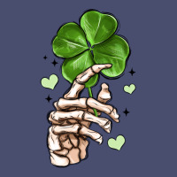 Skeleton Hand With Shamrock St Patrick S Day Vintage Tee | Teevron