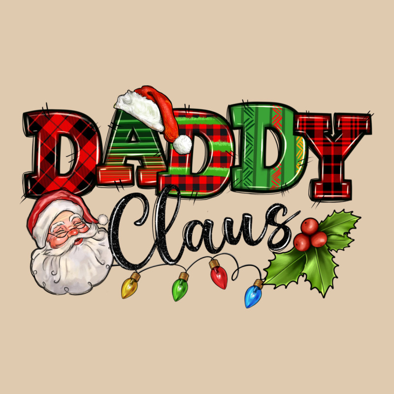 Daddy Claus Santa Christmas Lights And Holly Heavyweight Sweatshirt by NancyCooperArtShop | Teevron