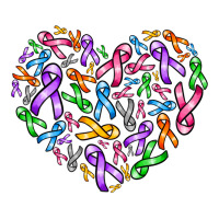 cancer ribbon heart | Teevron