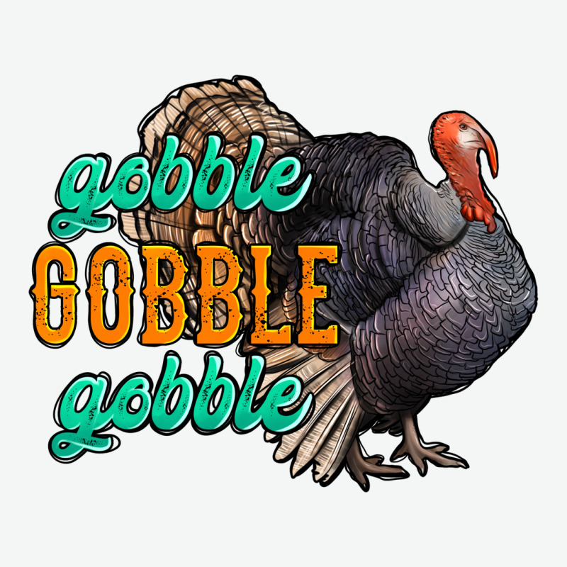 Thanksgiving Turkey Gobble Gobble Urban Heavy Tee by NancyCooperArtShop | Teevron