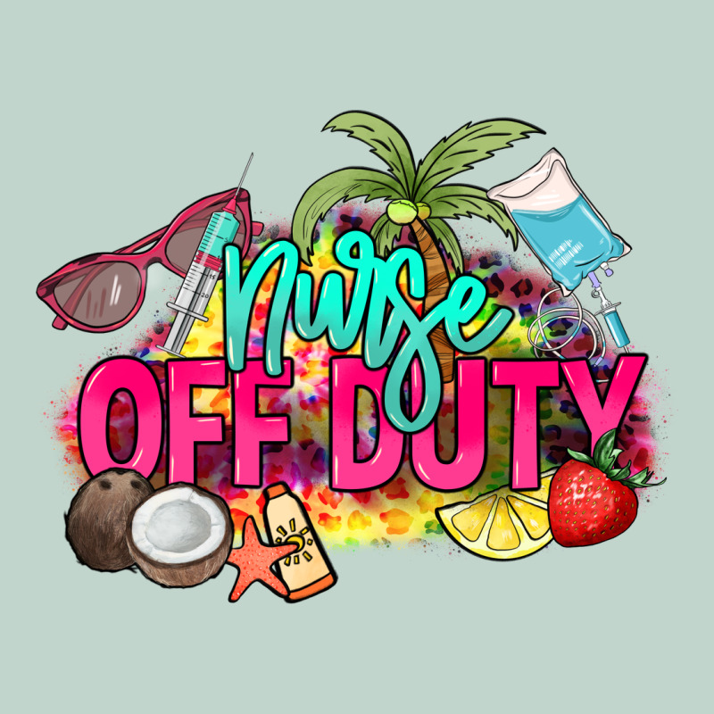 Nurse Off Duty Zipper Hoodie by NancyCooperArtShop | Teevron