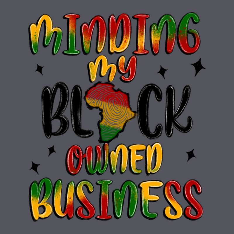 Minding My Black Owned Business Vintage Hoodie by MaliasSmallBusiness | Teevron