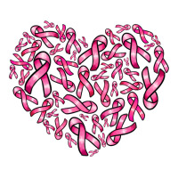 breast cancer ribbon heart | Teevron