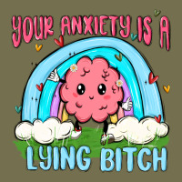 Your Anxiety Is A Lying Bitch Vintage Hoodie | Teevron