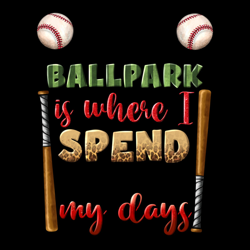 At The Ballpark Is Where I Spend Most My Days Urban Hoodie by BundleAndBundleShop | Teevron