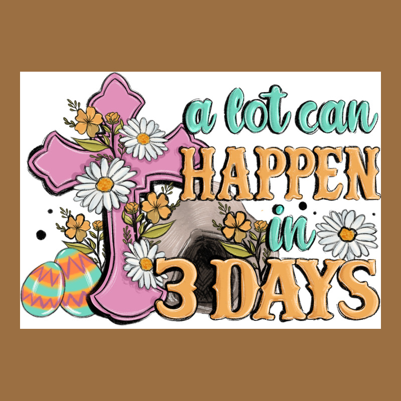 A Lot Can Happen In 3 Days Vintage Tee by MaliasSmallBusiness | Teevron