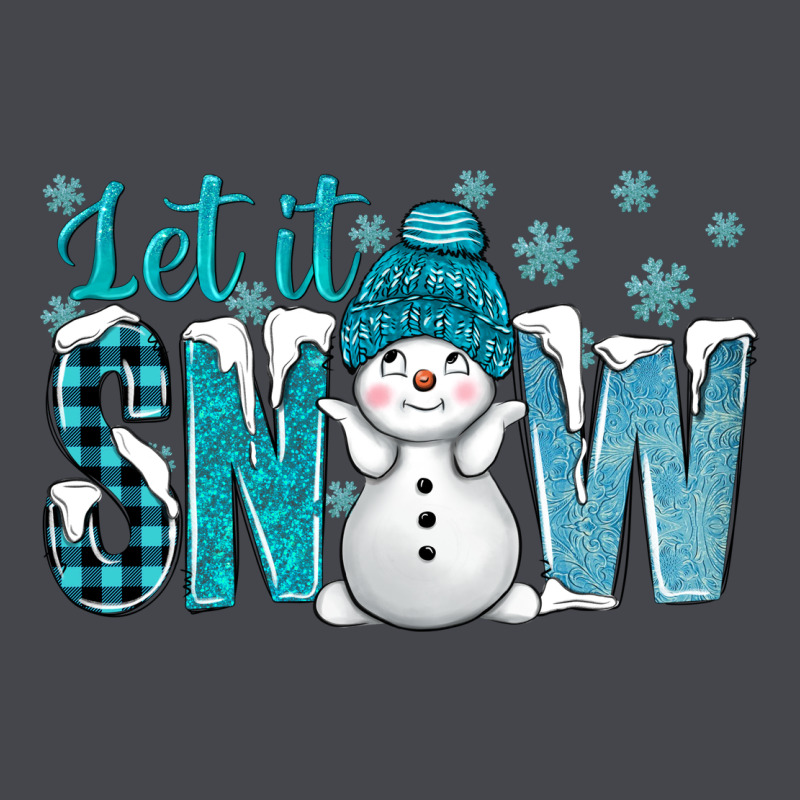 Let It Snow With Cute Snowman Bbs Long Sleeve Tee by BundleAndBundleShop | Teevron