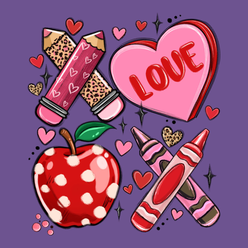Valentine Xoxo Teacher Vintage Tee by MaliasSmallBusiness | Teevron