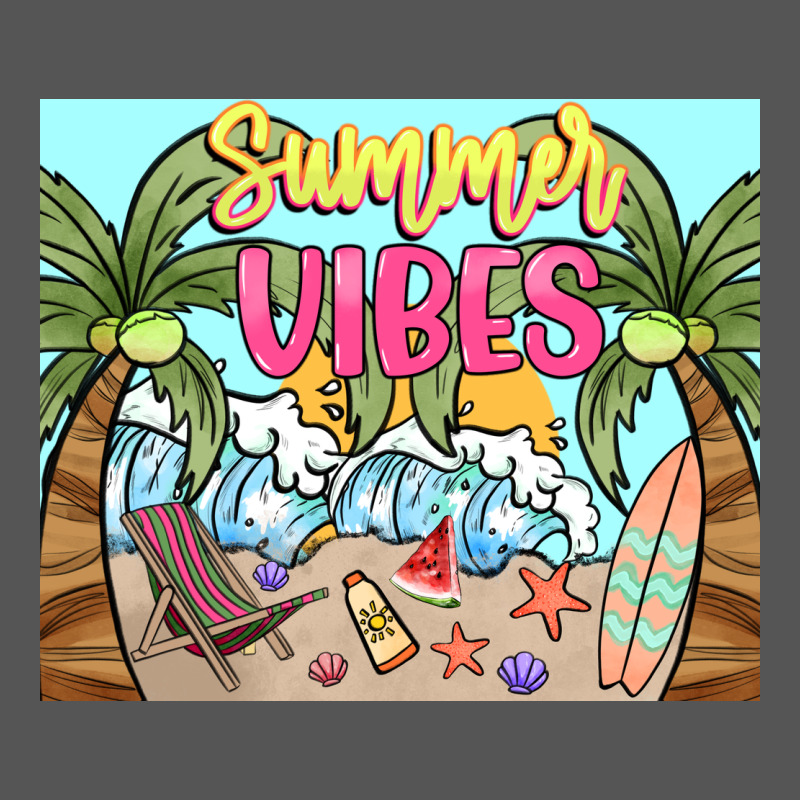 Summer Vibes Zipper Hoodie by NancyCooperArtShop | Teevron
