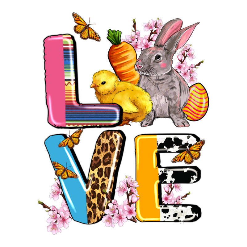 Love Easter Ladies Tee by AdoDesignShop | Teevron