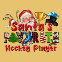 Santas Favorite Hockey Player Premium Sweatshirt | Teevron