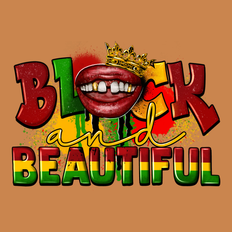 Black And Beautiful Heavyweight Hoodie by CowGirlArtShop | Teevron