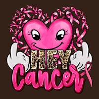 Hey Cancer With Middle Fingers Heavy Core Tee | Teevron