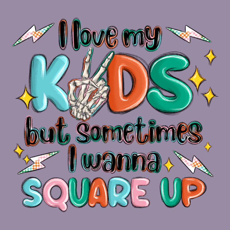I Love My Kids But Sometimes I Wanna Square Up Classic Tee by MaliasSmallBusiness | Teevron