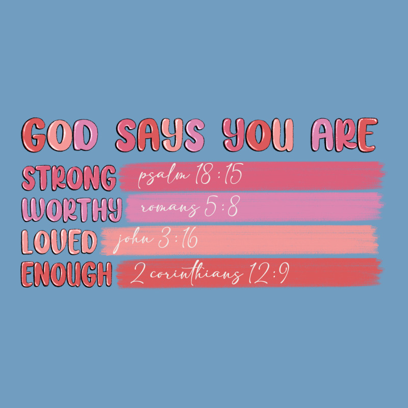 God Says You Are Urban Heavy Tee by MaliasSmallBusiness | Teevron