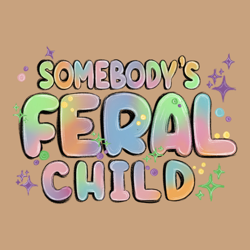 Somebody's Feral Child Vintage Tee by MaliasSmallBusiness | Teevron