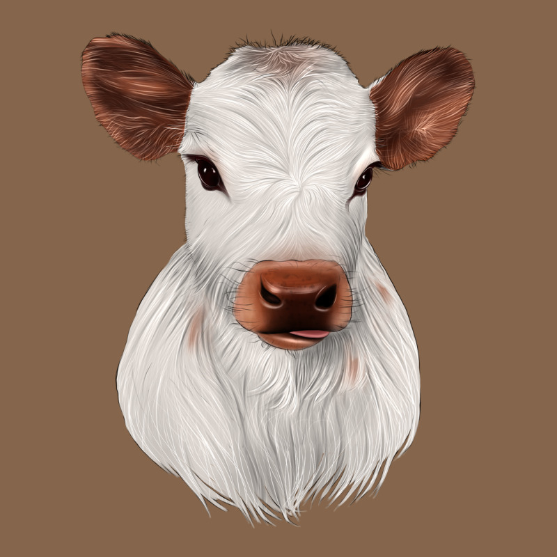 White Cute Calf Premium Tee by JahusDesignShop | Teevron