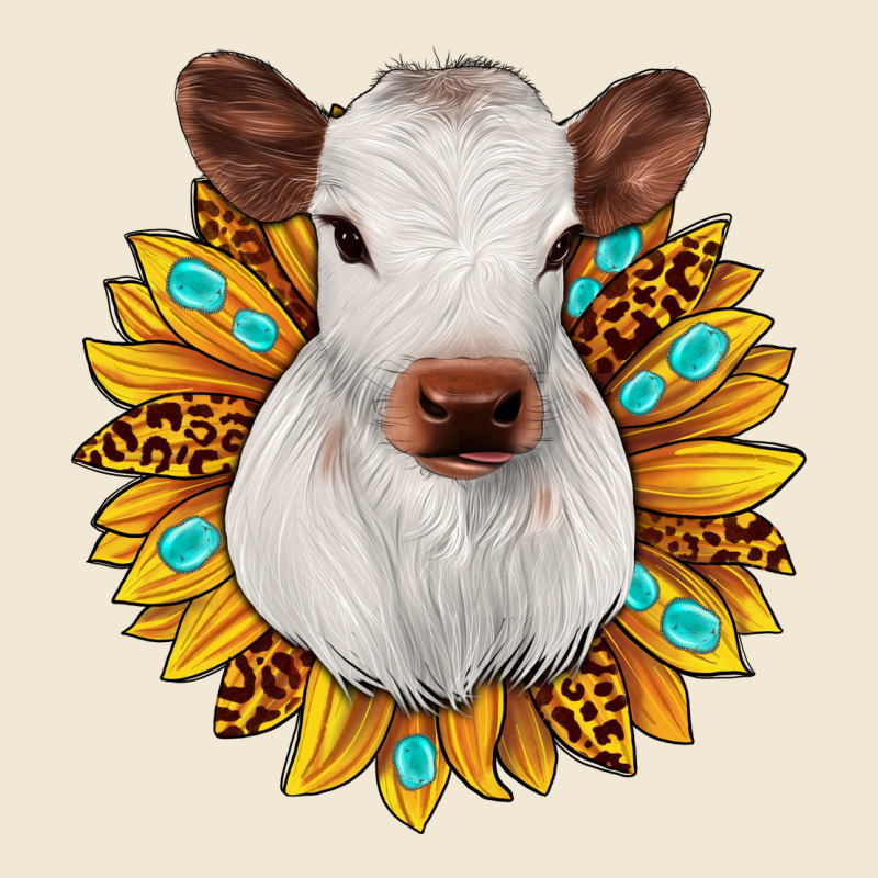 Sunflower Heifer Premium Tee by JahusDesignShop | Teevron