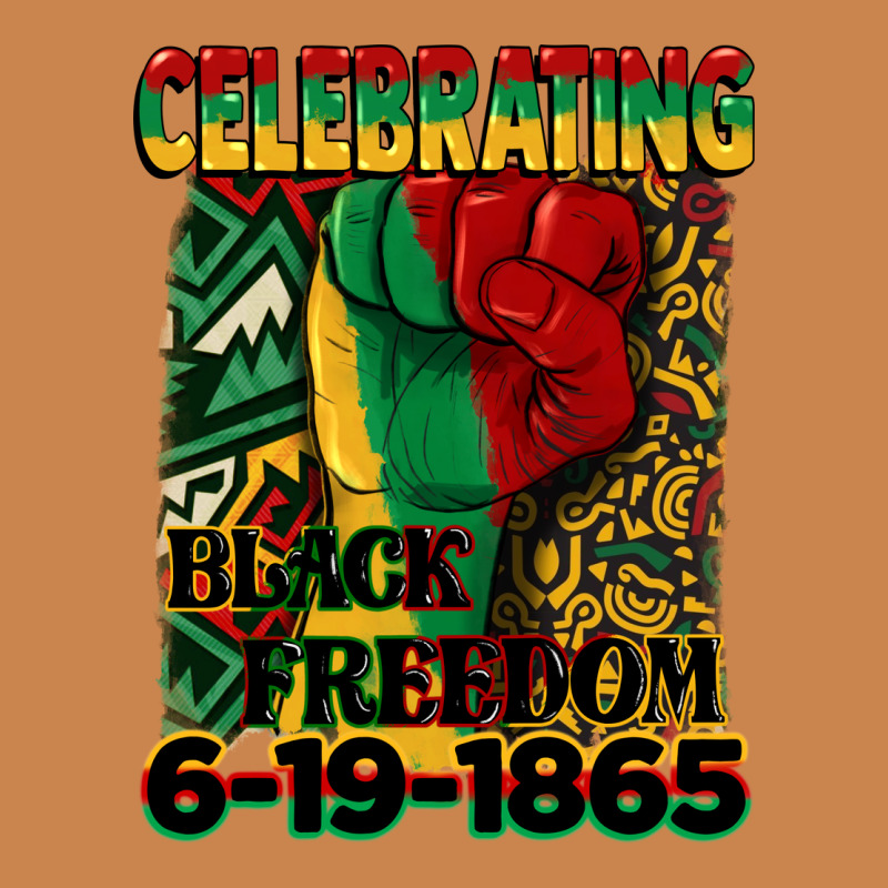 Celebrating Black Freedom 6 19 1865 Juneteenth Heavyweight Hoodie by CowGirlArtShop | Teevron