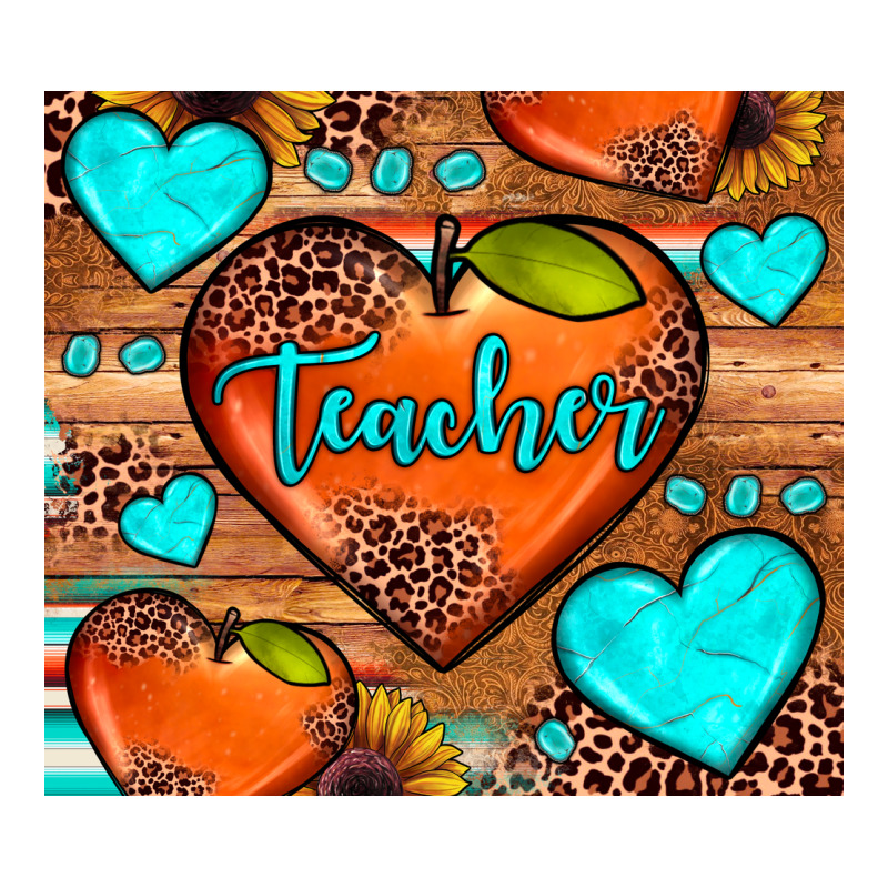 Teacher Hearts Ladies Tee by JahusDesignShop | Teevron