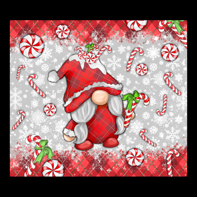 Candy Cane Gnome Long Sleeve Tee by MaliasSmallBusiness | Teevron