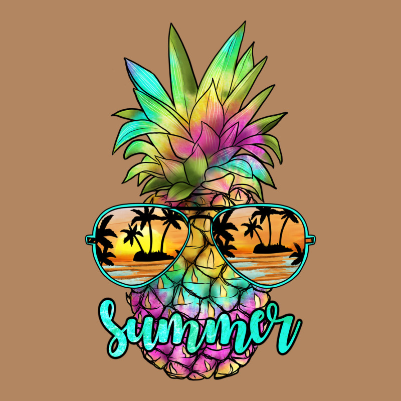 Tie Dye Pineapple, Summer Long Sleeve Tee by JahusDesignShop | Teevron