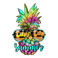 tie dye pineapple, summer | Teevron