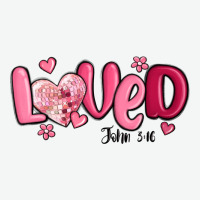 Valentine's Day Loved John 3 16 Urban Heavy Tee | Teevron
