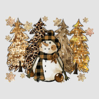 Snowman With Christmas Trees 11inches Premium Sweatshirt | Teevron