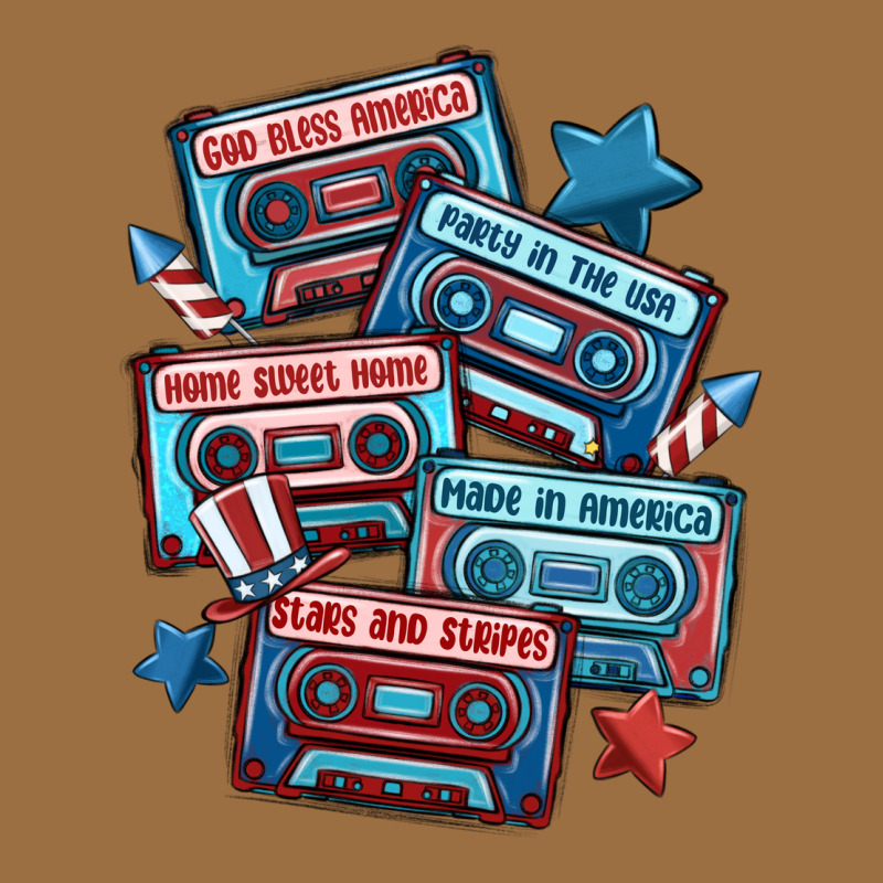 Usa America Cassette Tapes Vintage Tee by MaliasSmallBusiness | Teevron