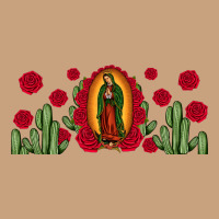 Lady Of Guadalupe Cactus Rose Vintage Tee | Teevron