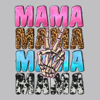 Mama Skeleton Peace Leopard Pattern Classic Tee | Teevron