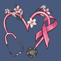 Stethoscope Nurse Medical Breast Cancer Awareness Vintage Hoodie | Teevron