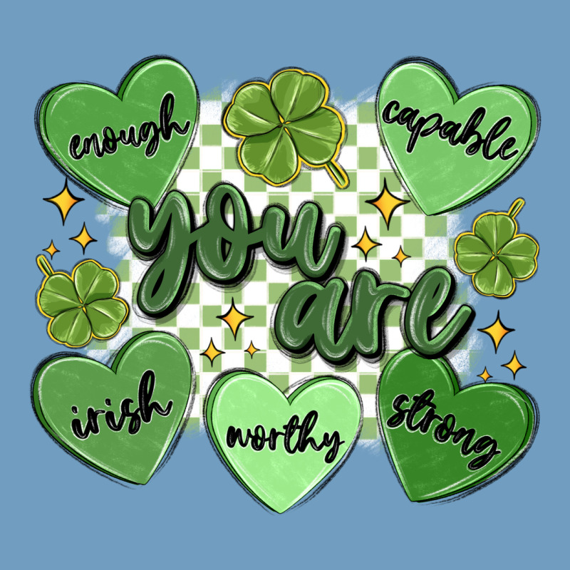 St. Patrick's Day Positive Affirmations Urban Heavy Tee by MaliasSmallBusiness | Teevron