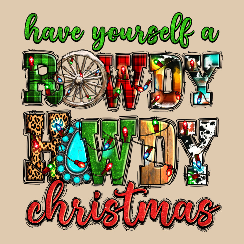 Have Yourself A Rowdy Howdy Christmas Heavyweight Sweatshirt by NancyCooperArtShop | Teevron