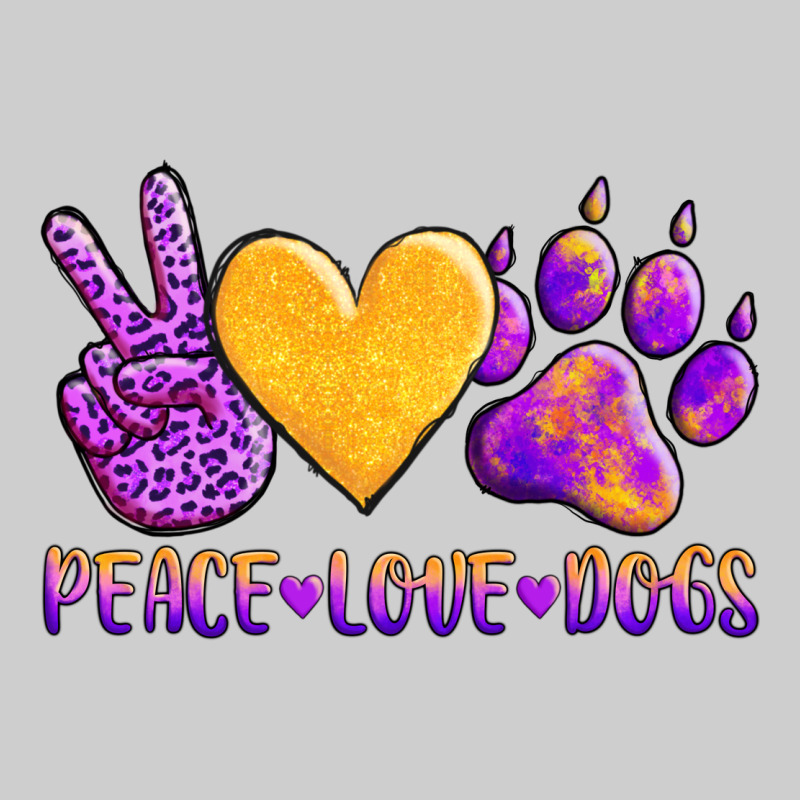 Peace Love Dogs Premium Tee by AdoDesignShop | Teevron