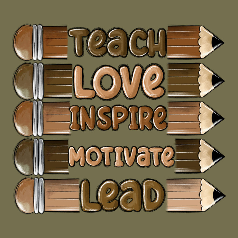 Teach Love Inspire Vintage Hoodie by MaliasSmallBusiness | Teevron