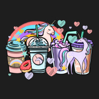 Unicorn Coffee Cups Classic Tee | Teevron