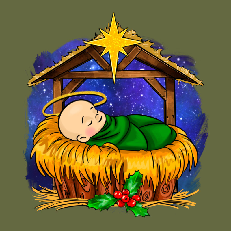 Baby Jesus Long Sleeve Tee by MaliasSmallBusiness | Teevron